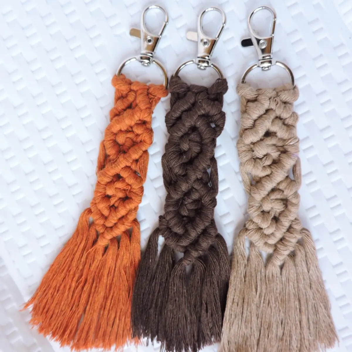 Macrame Keychain (Set of 3)