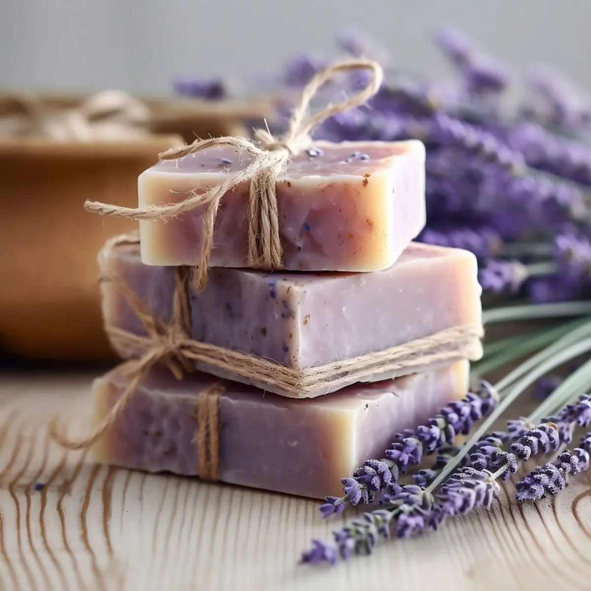 Set of 3 Handmade Organic Eco-Friendly Soaps