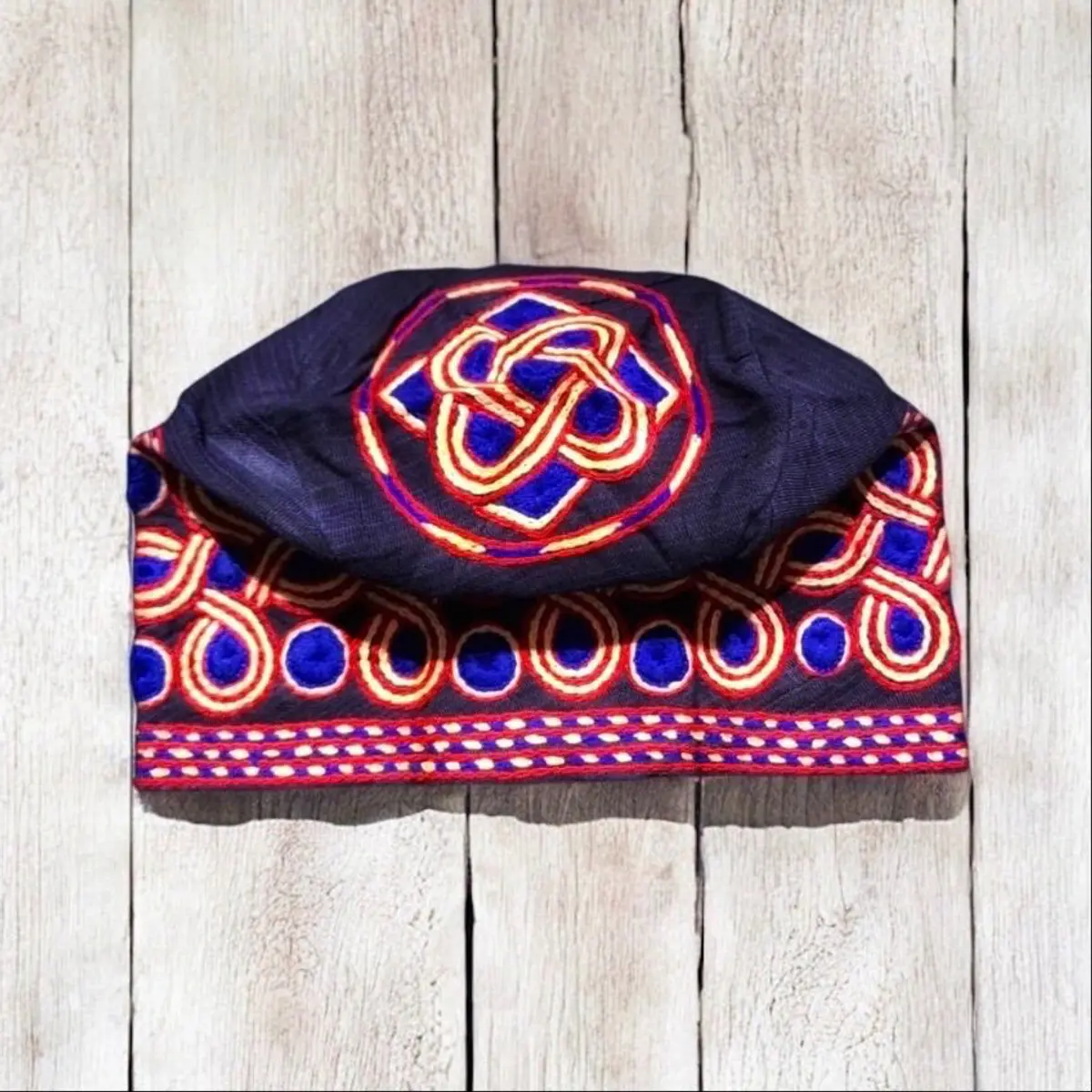 Yoruba Aso Oke Handmade Cap