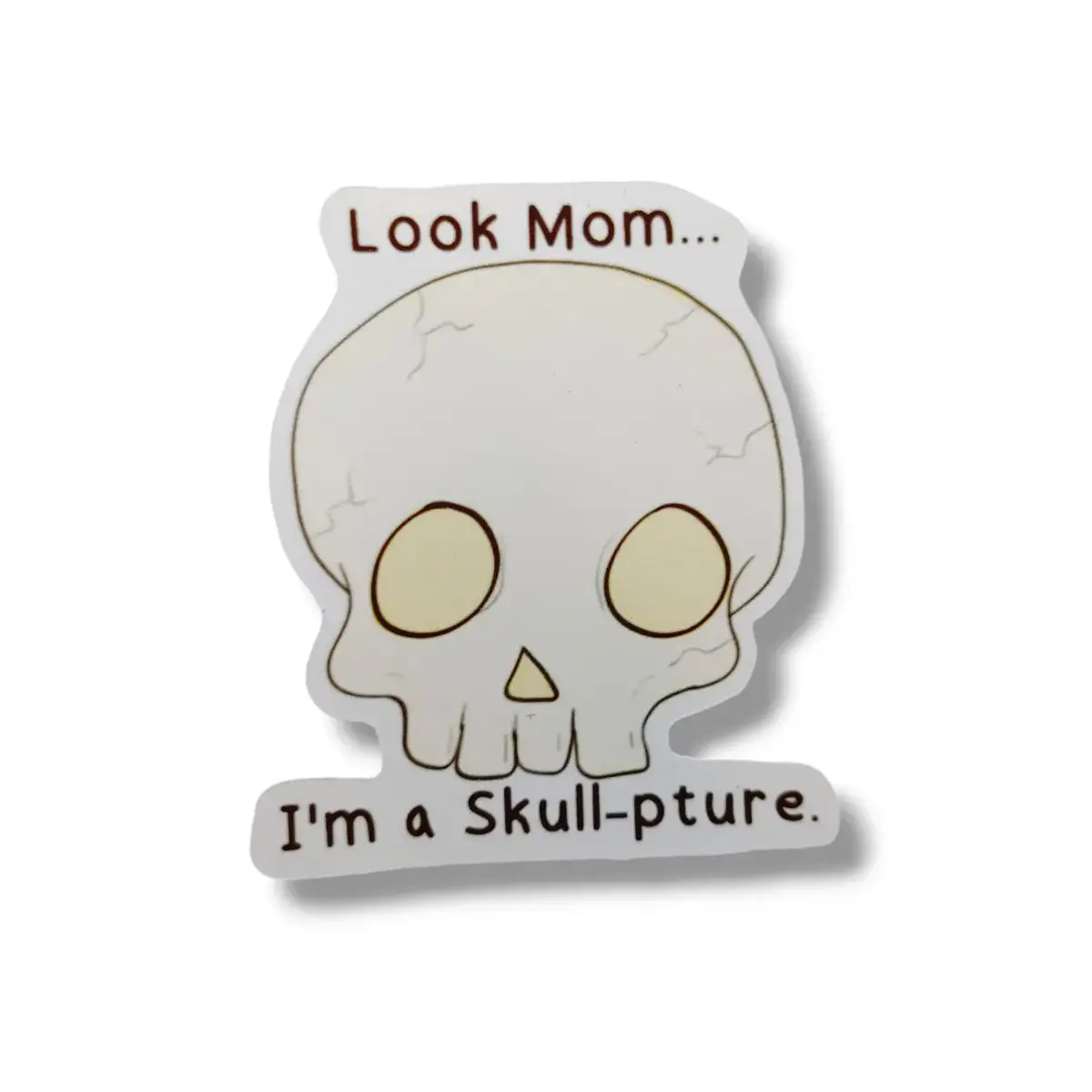 Funny Sticker - I’m a Skull-pture